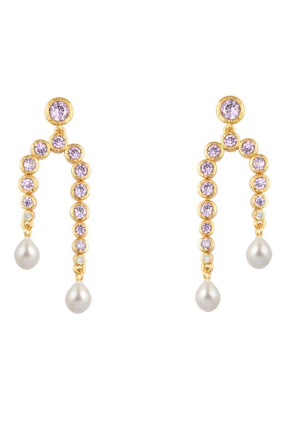 House Of Vincent - Venus Moonrise Earrings - Gilded on Sale