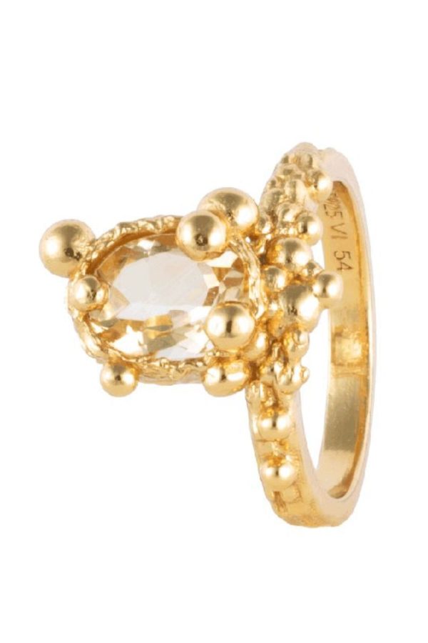 House Of Vincent - Sun Gazer Ring - Gilded Online