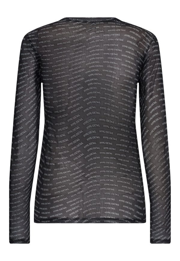 Hype The Detail - Mesh Blouse - 91 Sort Supply