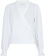 Neo Noir - Jerri C Polplin Blouse - White Online now