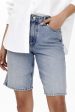 Only - Onlsonny hw wide dnm shorts - Light Blue Denim Fashion