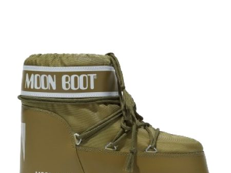 Forudbestilling - Moon Boot - Icon Low Khaki Nylon - 007 Khaki For Cheap