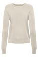 Only - Onljasmin O-Neck Pullover Knt - 4601621 Birch on Sale