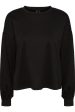 Pieces - Pcjacy Ls O-Neck Sweat - 4366316 Black Fashion