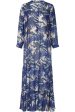 Lollys Laundry - NeeLL Maxi Dress LS - 20 Blue Hot on Sale