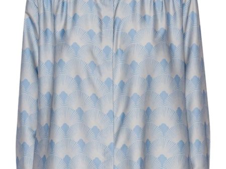 Karmamia - Augusta Shirt - Sky Fan For Discount