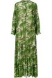 Lollys Laundry - NeeLL Maxi Dress LS - 40 Green Cheap