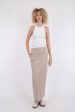 Neo Noir - Kasha Tailored Skirt - Beige Hot on Sale