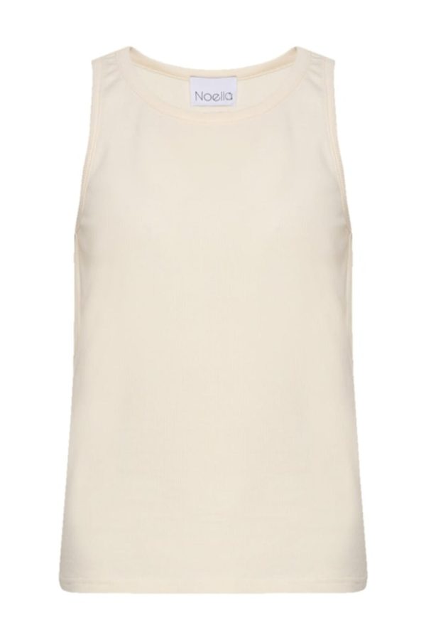 Noella - Riju Tanktop Solid - Cream Discount