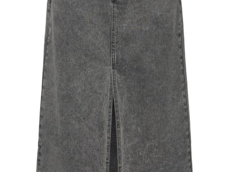 Sofie Schnoor - S241315 Skirt - Grey Denim Fashion