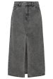 Sofie Schnoor - S241315 Skirt - Grey Denim Fashion