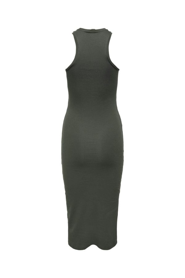 Only - Onlbelfast S L Midi Dress - 4007044 Beluga Online now