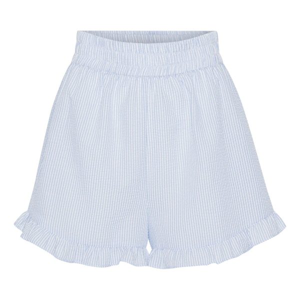 A-View - Sonja Shorts - 112 Blue White Stribe Online