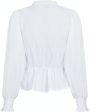 Neo Noir - Jerri C Polplin Blouse - White Online now