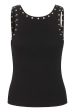 Gestuz - DrewGZ eyelet tank top - Black Online