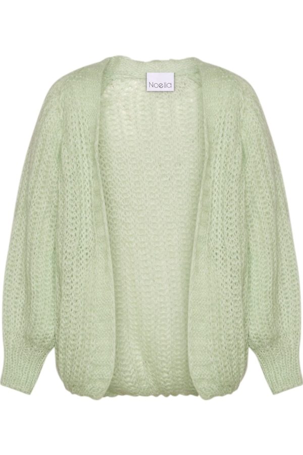 Noella - Joseph Cardigan Solid - Pistacio Green Cheap