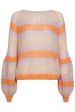 Noella - Pacific Knit Sweater - Apricot Lavender Mix For Sale