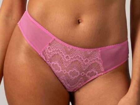 Understatement Underwear - Lace Cheeky - Candy Pink Cheap