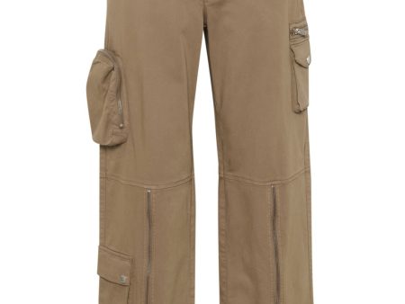 Gestuz - MirjaGZ HW cargo pants - Shitake Hot on Sale