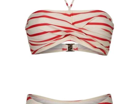 Sofie Schnoor - S241270 Bikini - Red Striped Discount