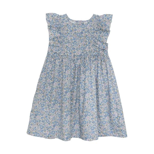 Huttelihut - Dress In Liberty Fabric - May Field Cheap