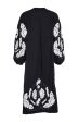 Forudbestilling - Sissel Edelbo - Rikke Dress SE 973.2 - Black W. White Swan Fashion