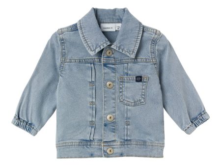 Name It - Nbmjack Ls Jacket 8350-Yb F - 4453784 Light Blue Denim on Sale