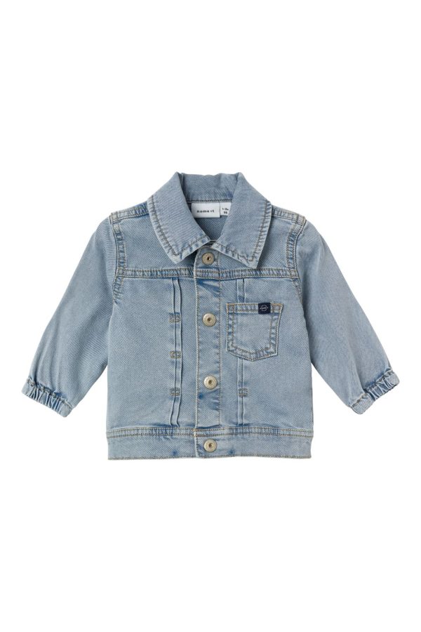 Name It - Nbmjack Ls Jacket 8350-Yb F - 4453784 Light Blue Denim on Sale