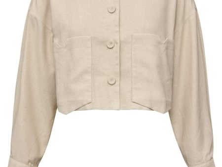 Gossia - Najwago Shirt Jacket - Creme Sale