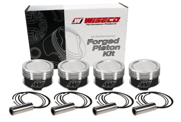 Wiseco Volks 2.0 9A 16v Dished -11cc Turbo 83.5 Piston Shelf Stock Kit For Discount