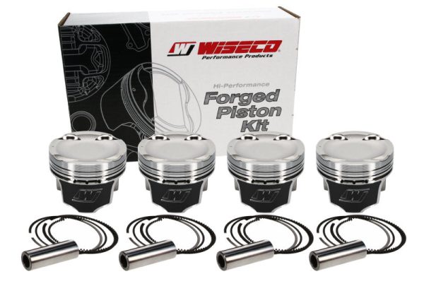 Wiseco 1400 HD 1st Gen 6 Bolt 4G63 Turbo -14cc Piston Kit For Cheap